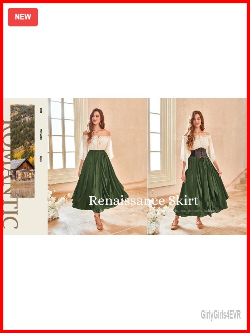 Chiffon Maxi Skirt Renaissance Ruffle Ruffle High Waist Flowy Boho - Picture 6 of 6